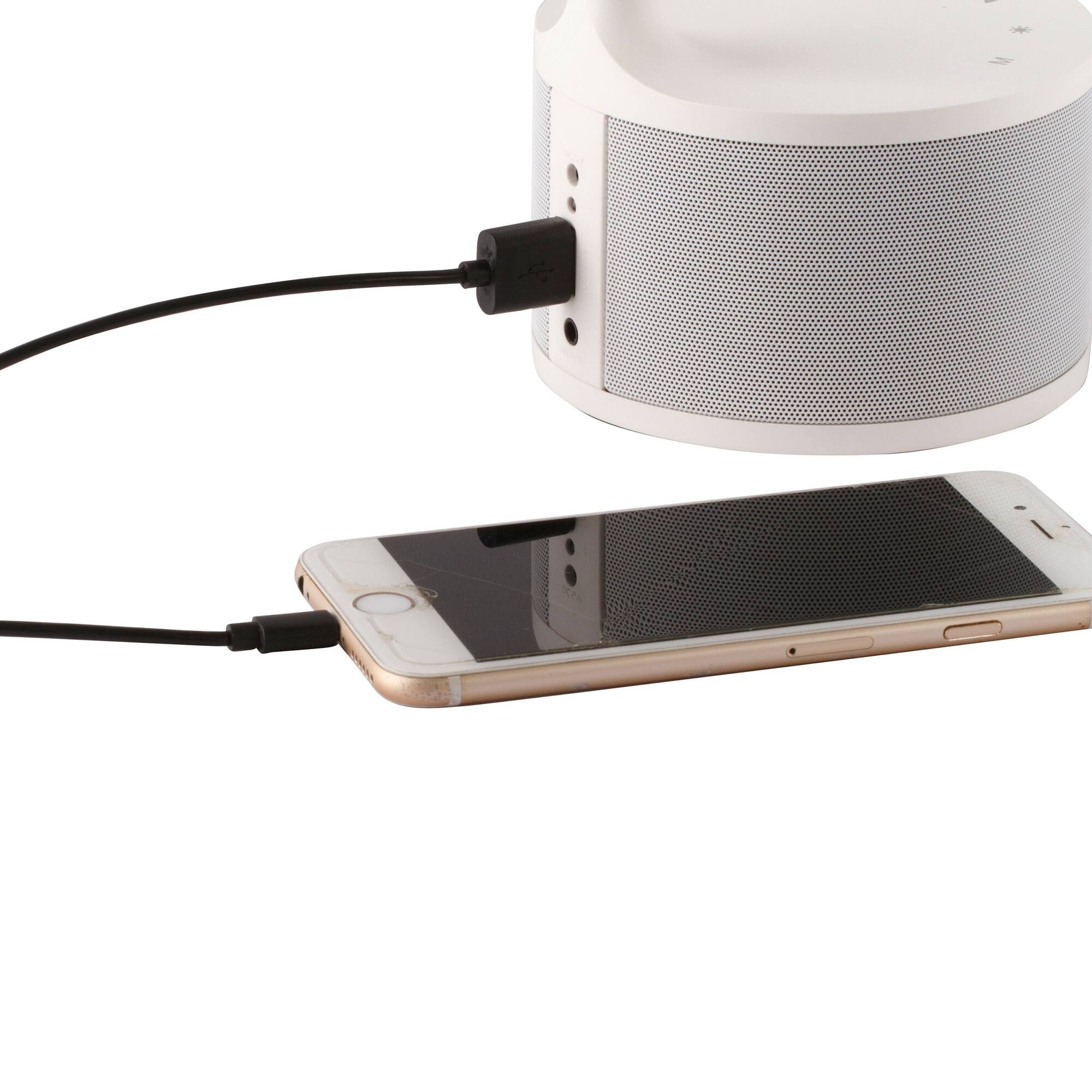 OttLite 21" Dual Shade LED Lamp with Bluetooth Speaker & USB